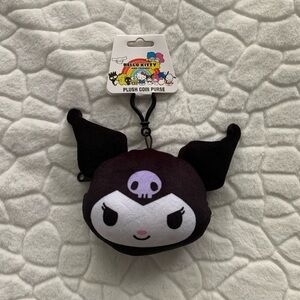 NWT✨ Kuromi Plush coin purse